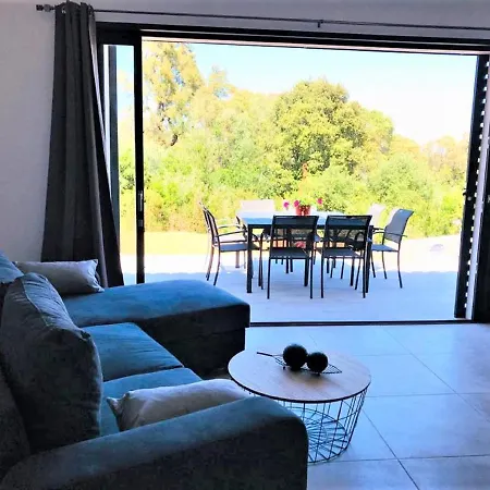 Villa Belle Individuelle Avec Vue Montagne A 1,5km De La Plage Zonza